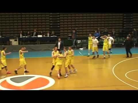 Lachezar Dimitrov Half Court Shot, Levski 2014 -2 - Academic Blagoevgrad, 18.12.2015