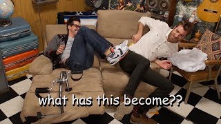 rhett and link behaving like children for 6 minutes straight