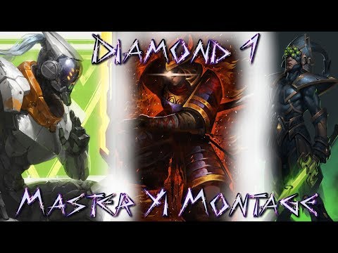Diamond 1 Master Yi Montage - League of Legends