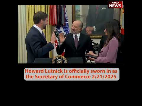Trump Eyes Post Office Merger; Lutnick Sworn In as Commerce Secretary; Apple to Invest 'By a Factor of Ten'