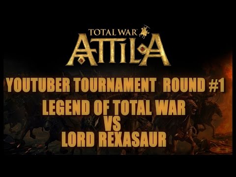 LEGEND OF TOTAL WAR VS LORD REXASAUR - Youtuber Tournament Round #1