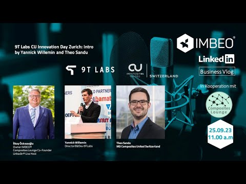 9T Labs CU Innovation Day Zurich: Intro by Yannick Willemin and Theo Sandu