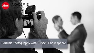 Portrait Photography with Russell Shakespeare