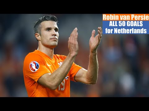 Robin van Persie ◉ All 50 Goals for the Netherlands 🇳🇱