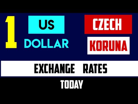Dollars to Czech Koruna Rates Today 22 June 2024 1 USD to CZK