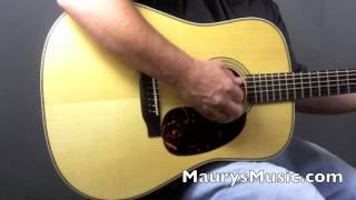 Video thumbnail for Martin D-28 Dan Tyminski video.mov by Maury's Music