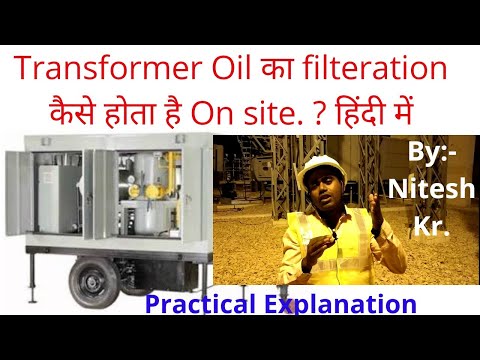 How to do oil filtration of transformer by filtration machin...