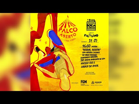 LIVE | "Residir, Resistir" com artistas e alunos do Circo Picolino