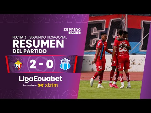 El Nacional 2 - 0 Macará / Fecha 3 - Segundo Hexagonal  / Liga Ecuabet conectada por Xtrim