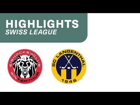 Winterthur vs. Langenthal 1:3 - Highlights Swiss League