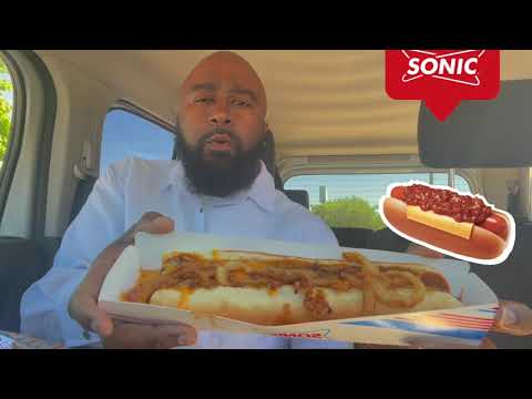 SONIC®️ NEW TWISTED TEXAN FOOTLONG CHILI CHEESE CONEY...