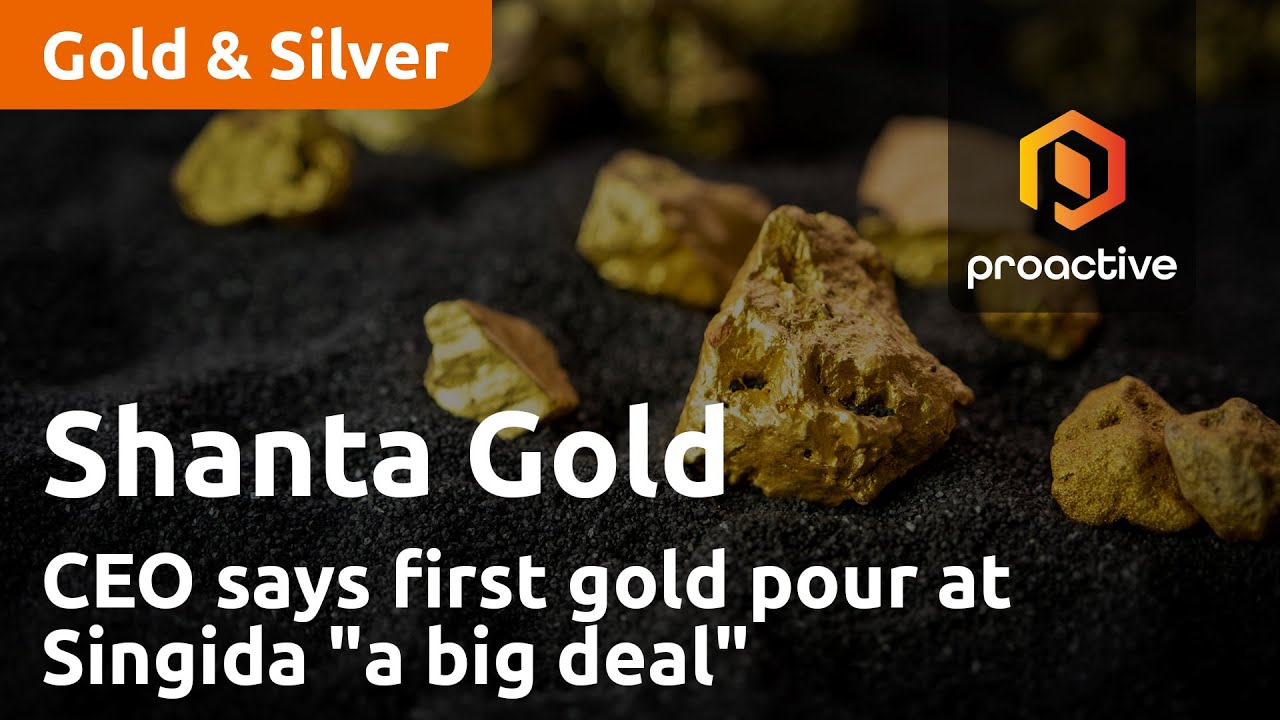 Shanta Gold CEO says first gold pour at Singida "a big deal"