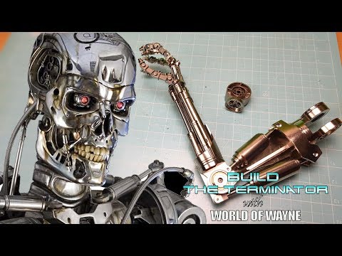 Build the Terminator - Part 26 - Completing the Right Arm