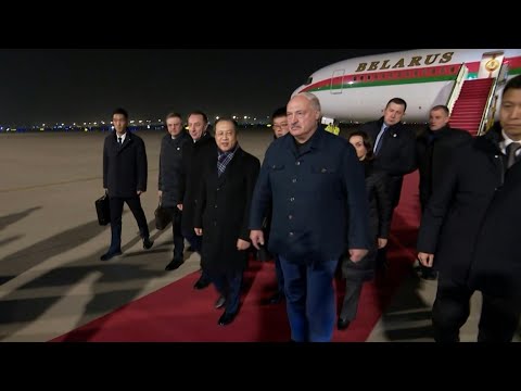 Video Thumbnail: Belarus's Lukashenko lands in China for talks with Xi Jinping | AFP