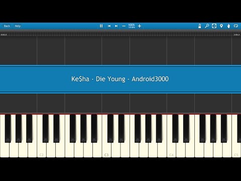 Ke$ha - Die Young Piano Tutorial
