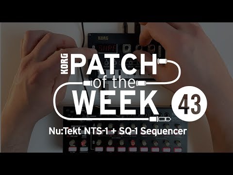 Patch of the Week 43: Nu:Tekt NTS-1 + SQ-1 Sequencer