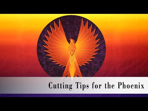 The Phoenix Part 1  Cutting the Gradation Fabric