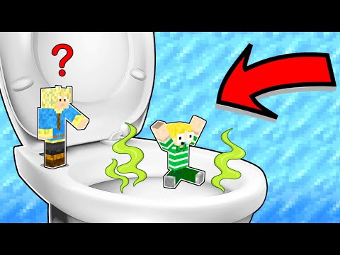 Emils Hemmelige TOILET BASE I Minecraft!!