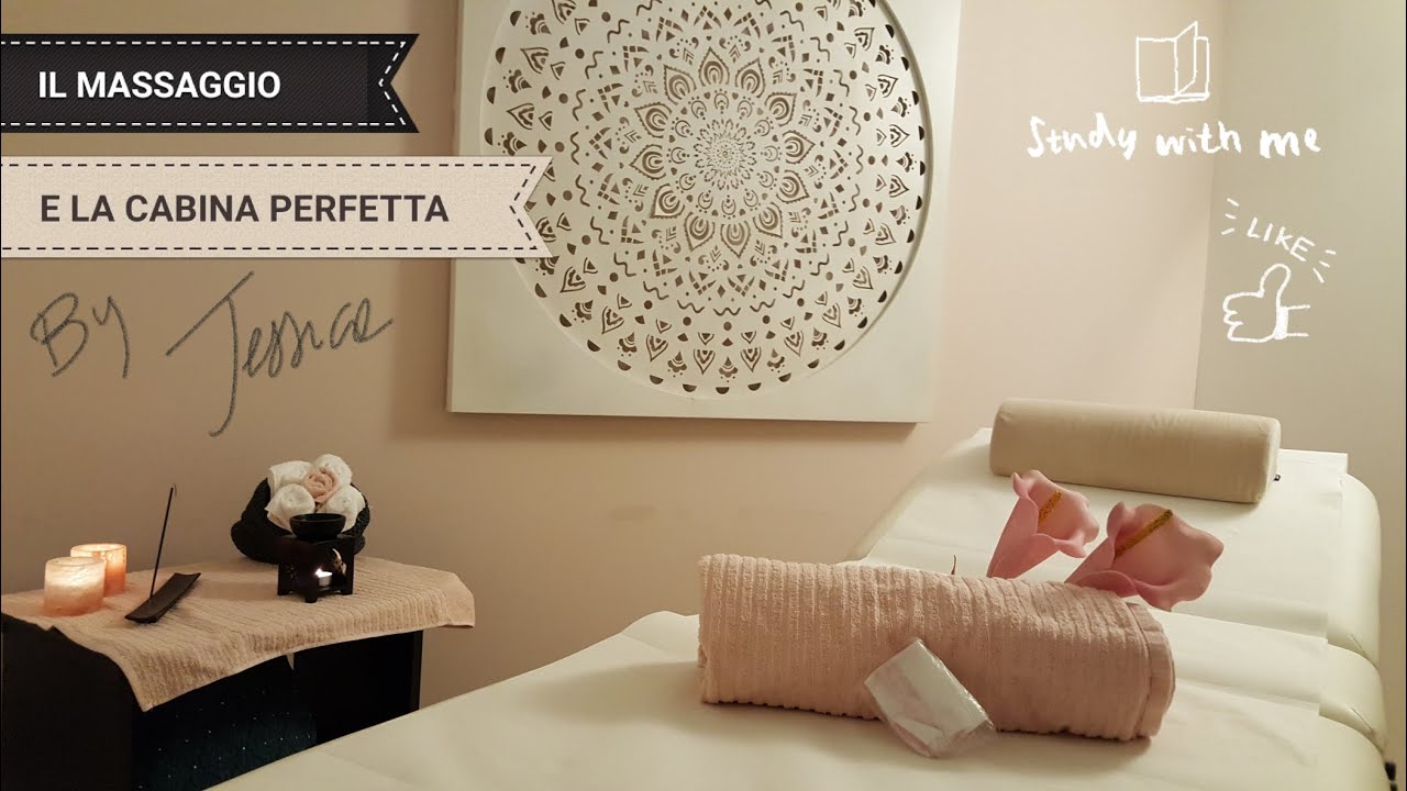 Videocorso 1- Come organizzare la perfetta cabina da massaggio.