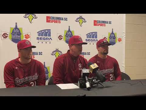 Mark Kingston after game two win over Clemson