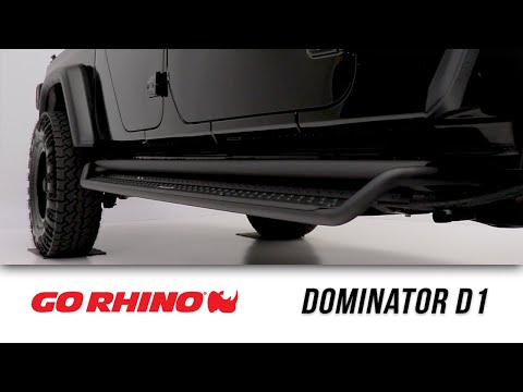 Go Rhino Dominator D1 Side Steps Features and Review
