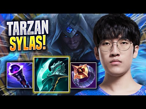 TARZAN IS INSANE WITH SYLAS! - LNG Tarzan Plays Sylas JUNGLE vs Nidalee! | Season 2023