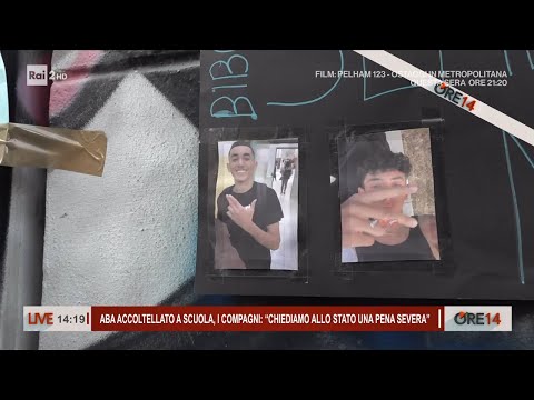 Accoltellato a scuola: la protesta degli studenti, i testimoni dell'omicidio - Ore 14 19/01/2026