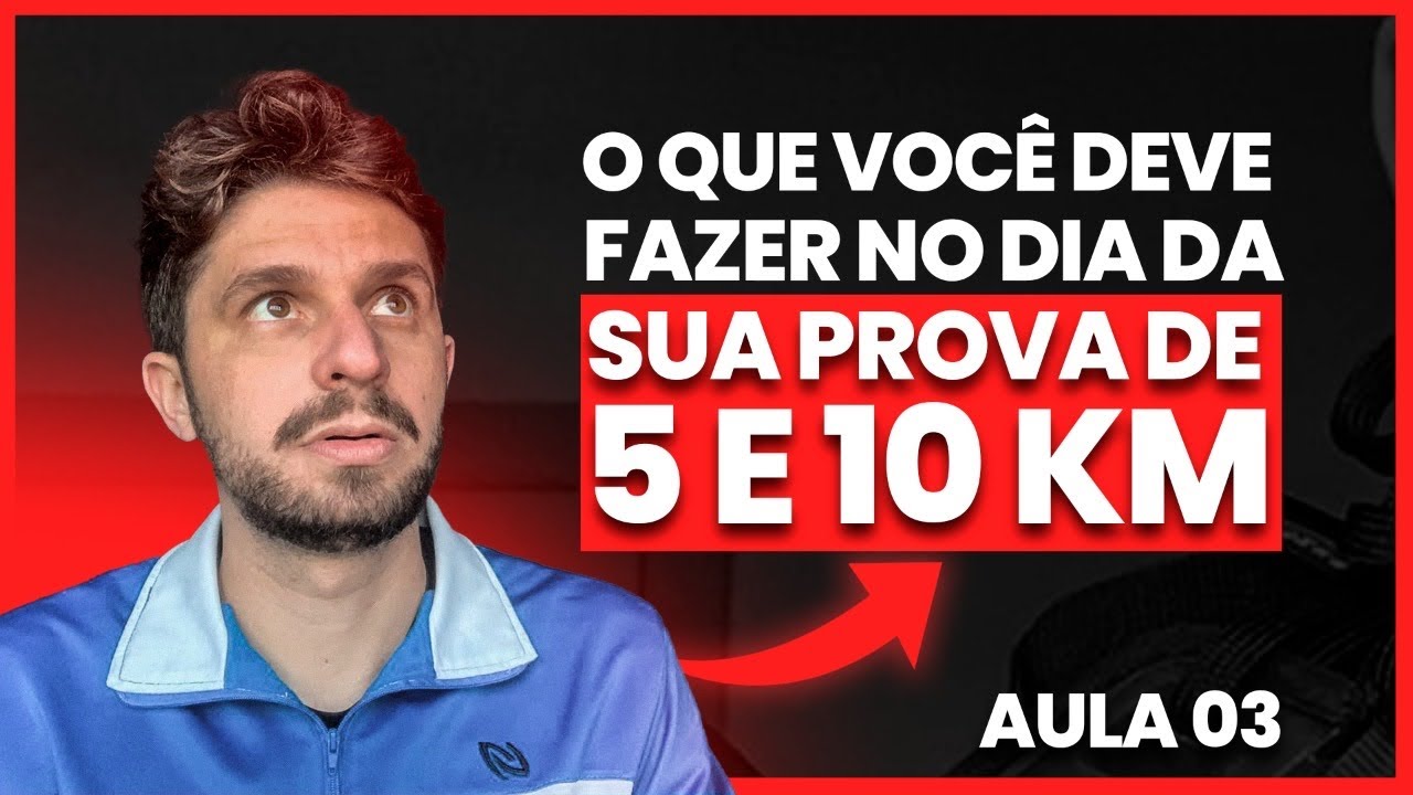 PASSO A PASSO PARA CORRER BEM NO DIA DA SUA PROVA ALVO | Aula 03