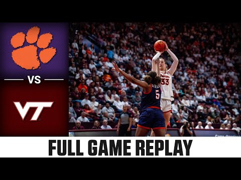 Virginia Tech vs Clemson: Women's Basketball Game Highlights