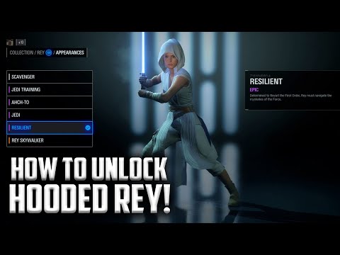 How to UNLOCK Hooded Rey in Battlefront II! (New Easter Egg Quest)