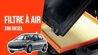 Youtube thumbnail of video "Changer le Filtre à air 206 2.0 HDI 💨"