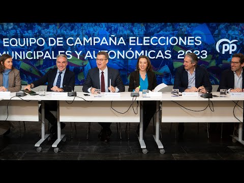 Elías Bendodo ofrece una rueda de prensa tras la reunión del Equipo de Campaña  