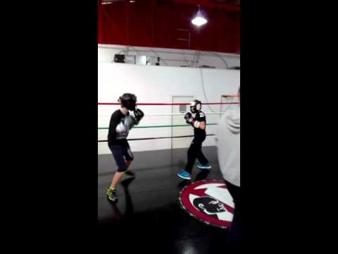 Primi incontri di boxe di Daniel