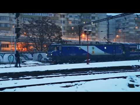 Trenuri pe zăpadă #15:  IC551 pe zăpadă