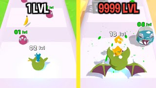 MAX LEVEL in Slime Eat Em All And Run Game