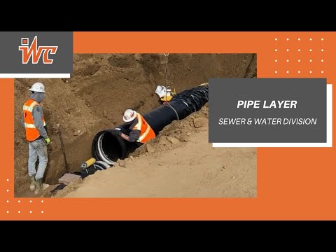 PIPE LAYER – SEWER/WATER