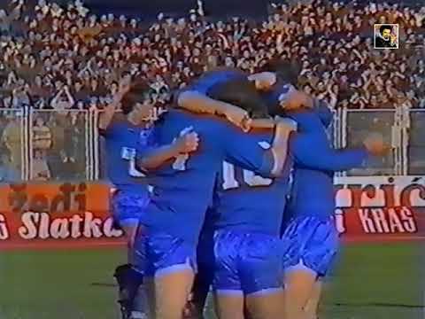 Dinamo Zagreb - Crvena Zvezda 4:0 / polufinale kupa (1986.)
