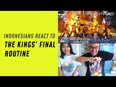 Indonesians React To The Kings' Final Routine - World of Dance Finals 2019