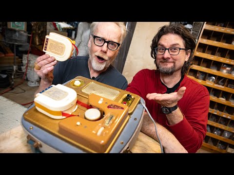 Adam Savage's Mind Blown By This Vintage Audio Player!