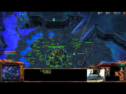IdrA [FPVOD w/C] vs Masq - [ZvT Shakuras Plateau 1v1] Game 2