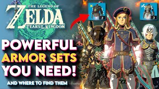 You NEED These Armor Sets EARLY in Zelda Tears of the Kingdom! - (TOTK Tips and Tricks)