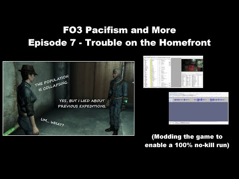 FO3 100% No-Kill Mod Part 7 - Trouble on the Homefront