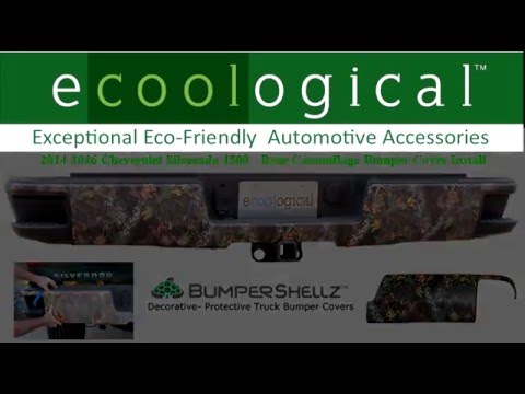silverado 2014 rear bumpershellz install movie
