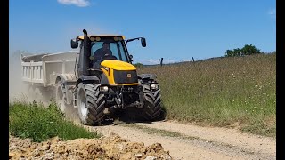 Prevoz materiala CIMERMAN / 2X Kubota / JCB fastrac 2155 / Unimog 1200 / Landini /