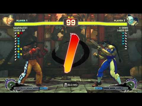 Akimo [DeeJay] vs K 08MS [Vega] SSF4 Japanese Online Ranked Matches - TRUE-HD