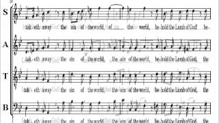 22- Handel Messiah Part 2 - Behold The Lamb Of God - Score