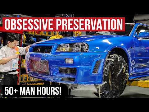 Preserving the $80k R34 Restoration w/ PPF And Its Labor of Love