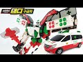 헬로 카봇 스타렉스 댄디 구급차 변신 자동차 Cabot Starex Dandy Ambulance Transforme