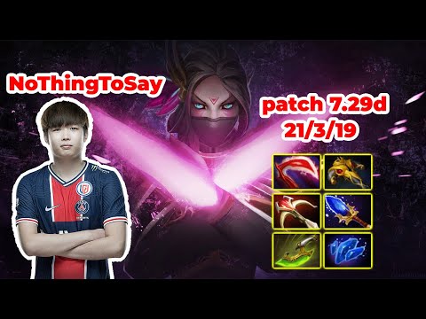 Nothingtosay Templar Assassin Mid - DOTA 2 7.29d - MMR rank - Dota2 Gameplay [Learn To PRO dota2]