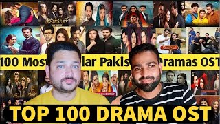 Indian Reaction on Top 100 Most Popular Pakistani Dramas Title Song(OST) | HONEST REACTION |